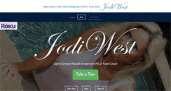 Desktop Screenshot of jodiwest.com